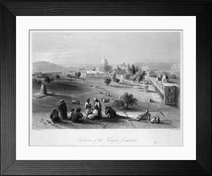 Framed Print : Israel Jerusalem Framed Print : Israel Jerusalem