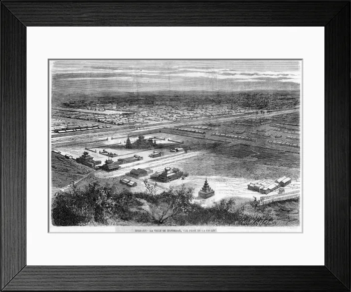 Framed Print : Myanmar Mandalay Framed Print : Myanmar Mandalay