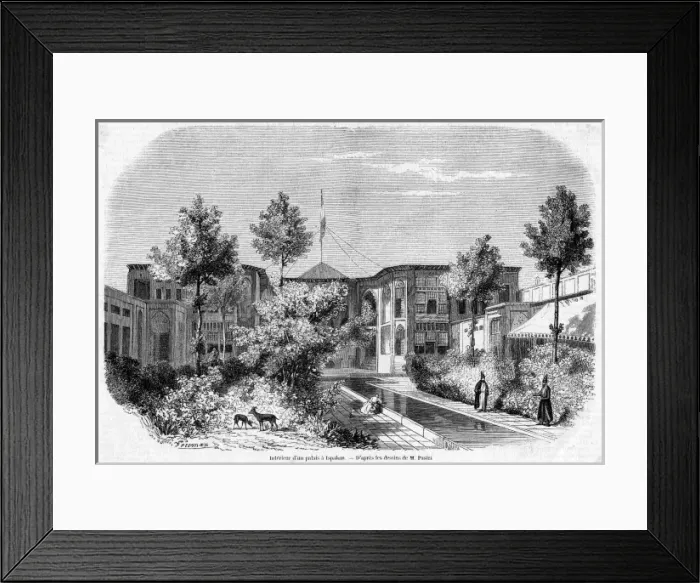 Framed Print : Iran Esfahan Framed Print : Iran Esfahan