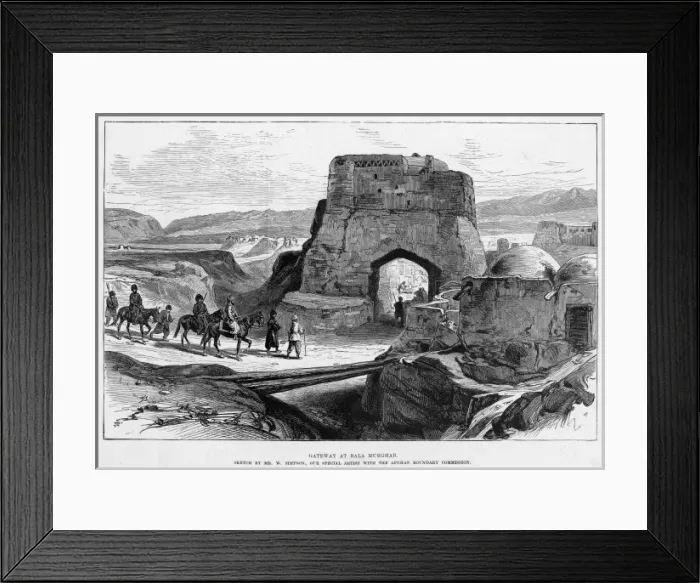 Framed Print : Afghanistan Bala Murghab Framed Print : Afghanistan Bala Murghab