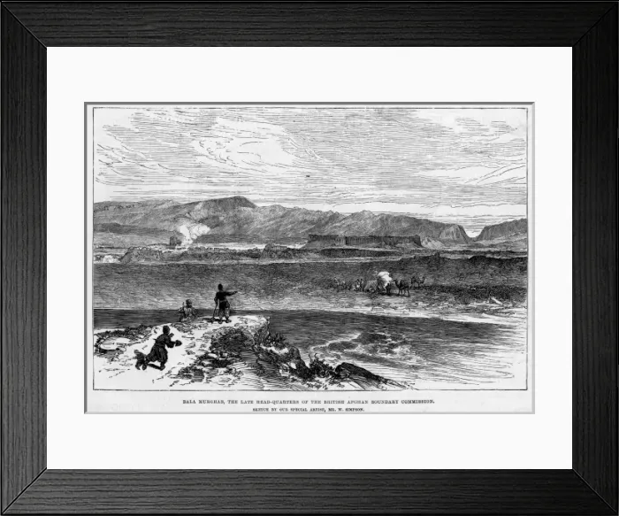 Framed Print : Afghanistan Bala Murghab Framed Print : Afghanistan Bala Murghab