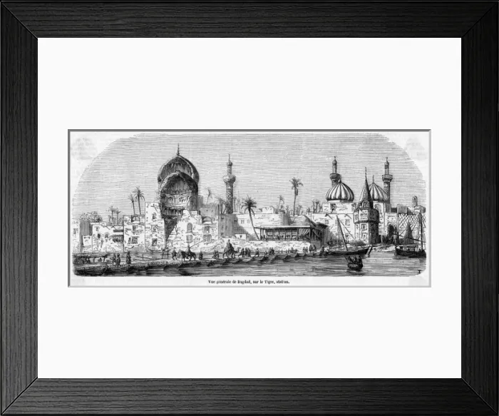 Framed Print : Iraq Baghdad Framed Print : Iraq Baghdad