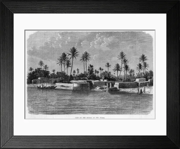 Framed Print : Iraq Tigris Framed Print : Iraq Tigris