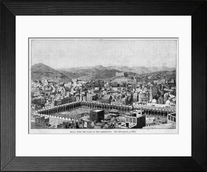 Framed Print : Saudi Arabia Mecca