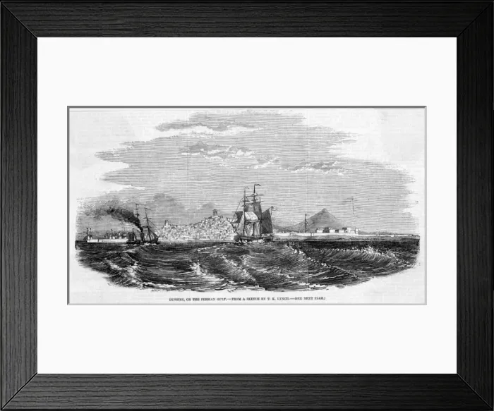 Framed Print : Iran Busheir Framed Print : Iran Busheir