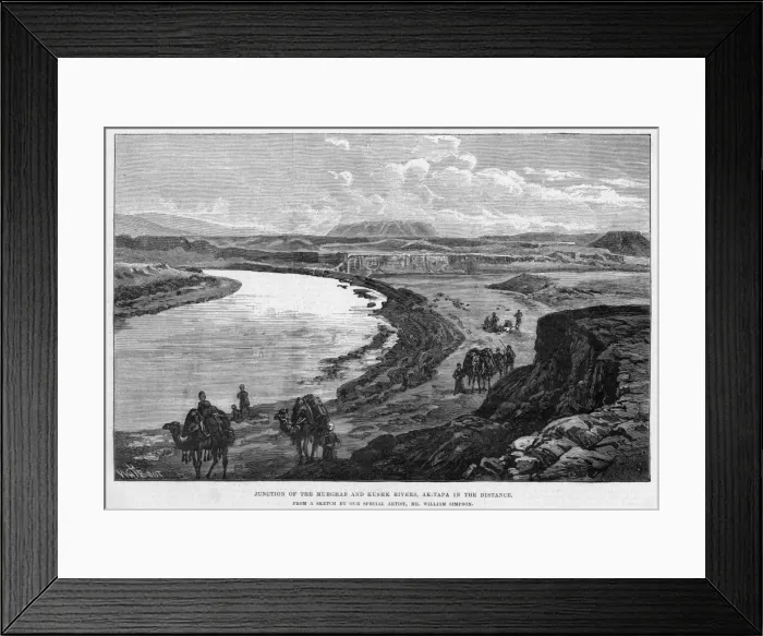 Framed Print : Afghanistan Kushik Framed Print : Afghanistan Kushik