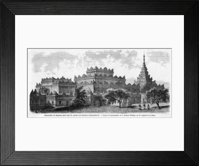 Framed Print : Myanmar Amarapura Framed Print : Myanmar Amarapura