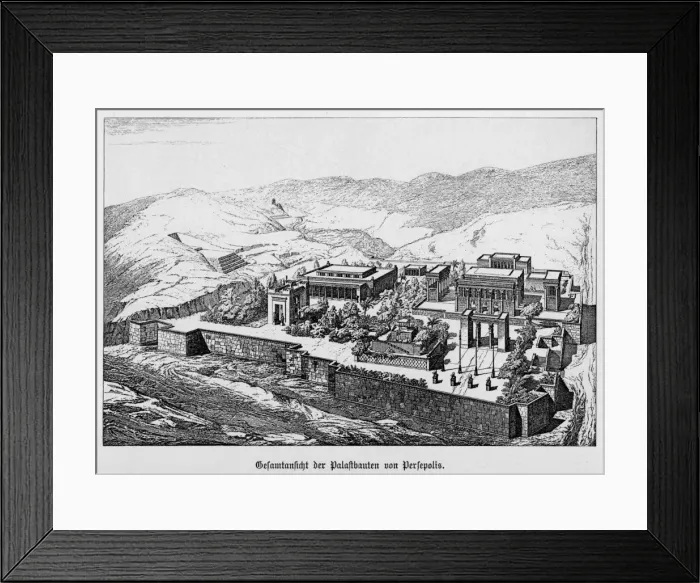 Framed Print : Iran Persepolis Framed Print : Iran Persepolis
