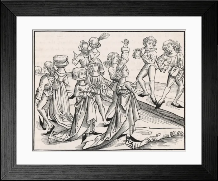 Framed Print : Christmas Dancers Framed Print : Christmas Dancers