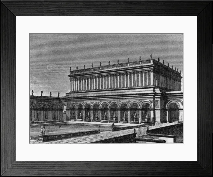 Framed Print : Neros Golden Palace Framed Print : Neros Golden Palace