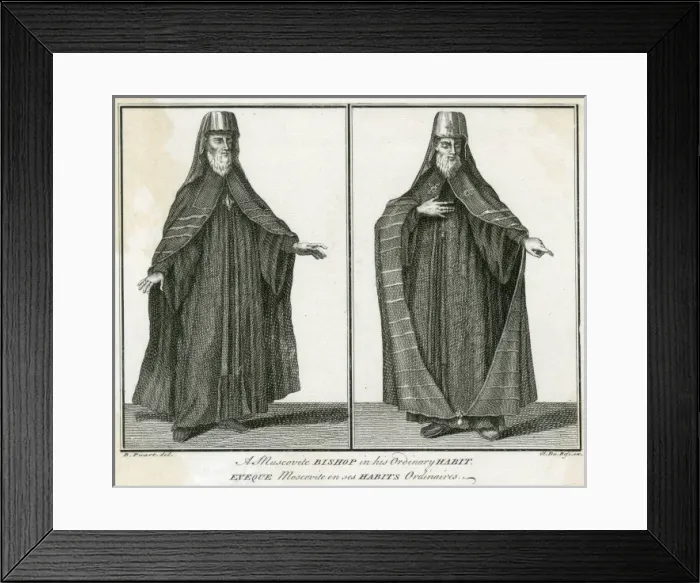 Framed Print : Muscovite Bishop Framed Print : Muscovite Bishop
