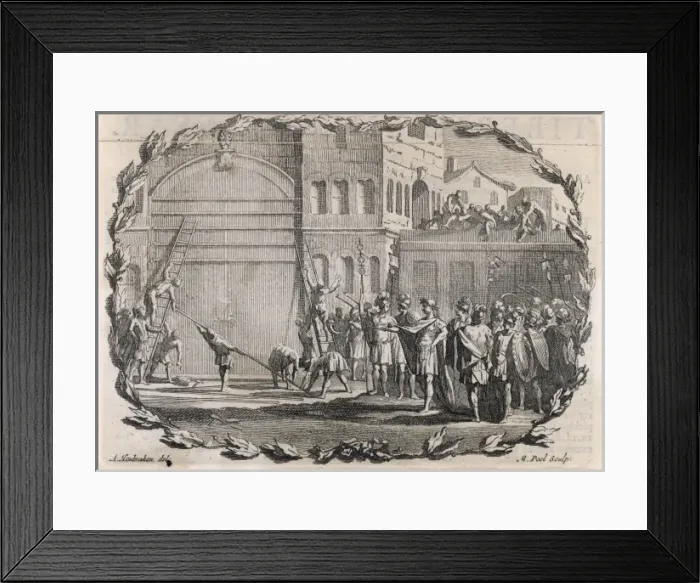 Framed Print : Gates of Janus Closed