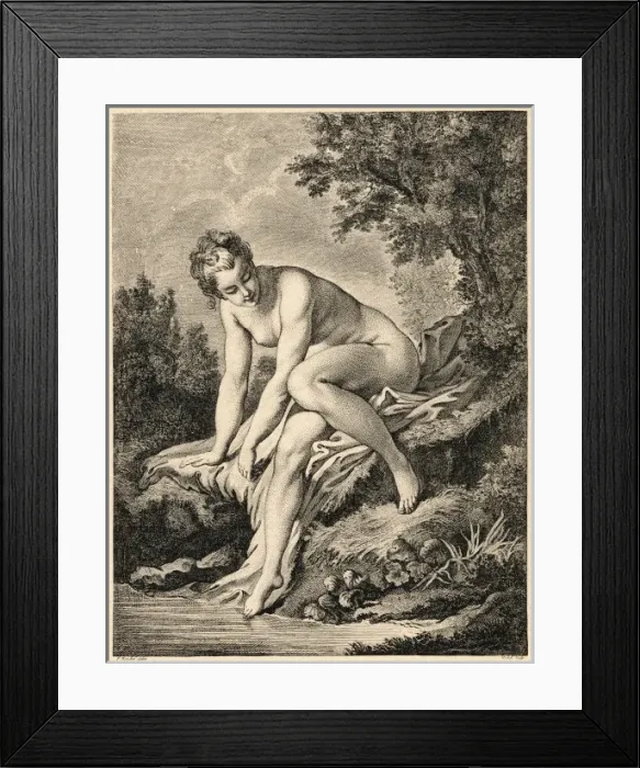 Framed Print : Venus about to Bathe Framed Print : Venus about to Bathe