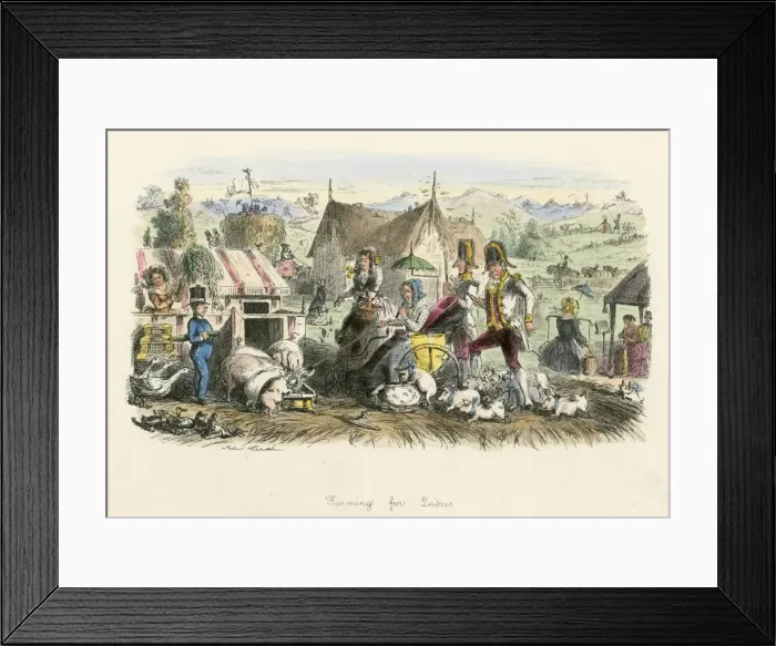Framed Print : Farming for Ladies Framed Print : Farming for Ladies