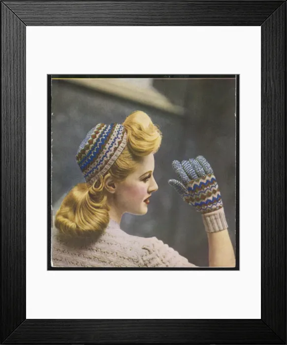 Framed Print : Female Type / Blonde 1946 Framed Print : Female Type / Blonde 1946