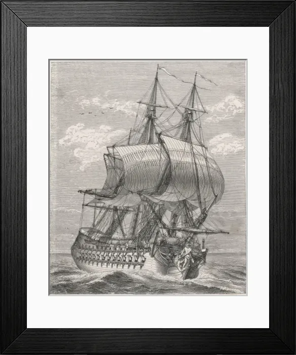 Framed Print : HERCULE SHIP Framed Print : HERCULE SHIP