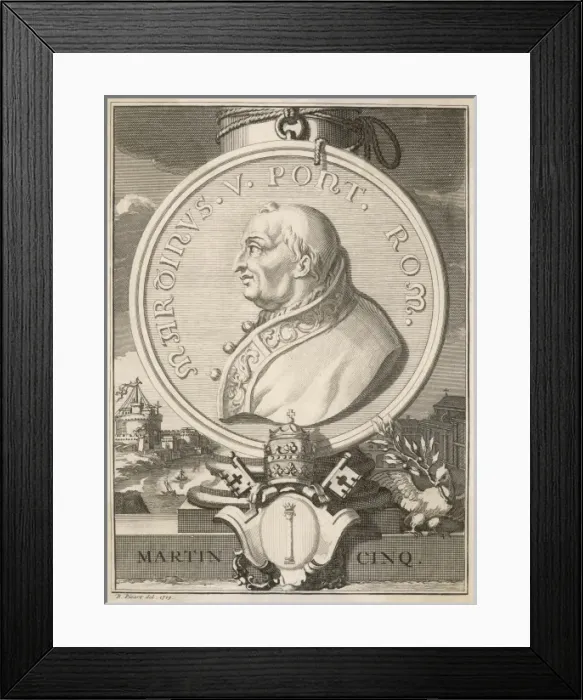 Framed Print : Pope Martinus V Framed Print : Pope Martinus V