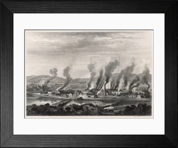 Framed Print : American Factories Framed Print : American Factories