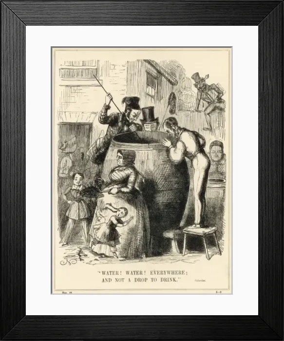 Framed Print : Not a Drop to Drink Framed Print : Not a Drop to Drink