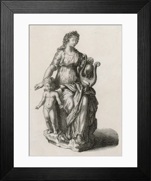 Framed Print : Muse / Erato Framed Print : Muse / Erato