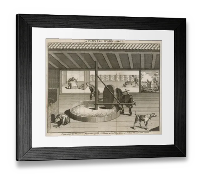 Framed Print : Tanners Workshop Framed Print : Tanners Workshop