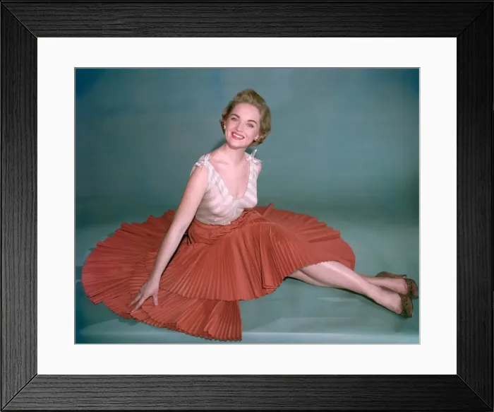 Framed Print : 1950S Smiling Girl Framed Print : 1950S Smiling Girl