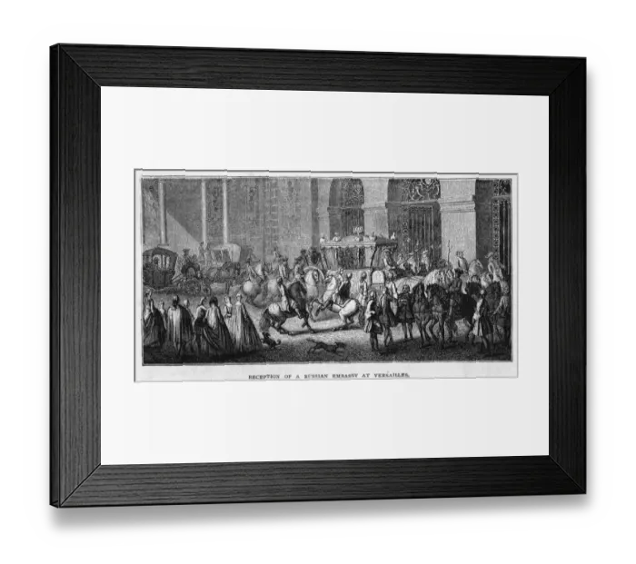 Framed Print : Russian Embassy France Framed Print : Russian Embassy France