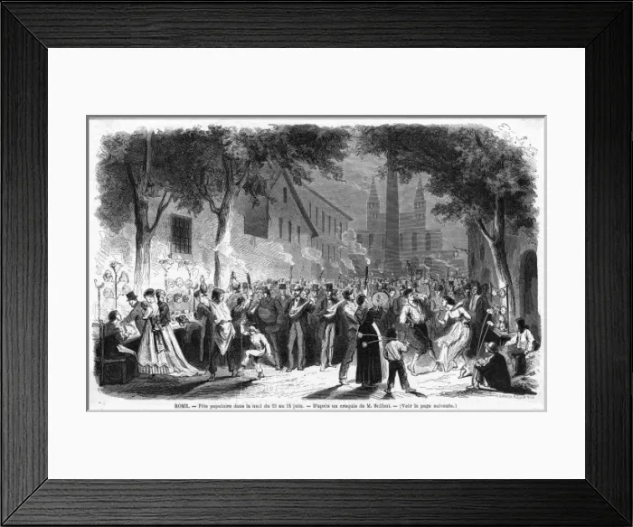 Framed Print : Celebrations at Rome Framed Print : Celebrations at Rome