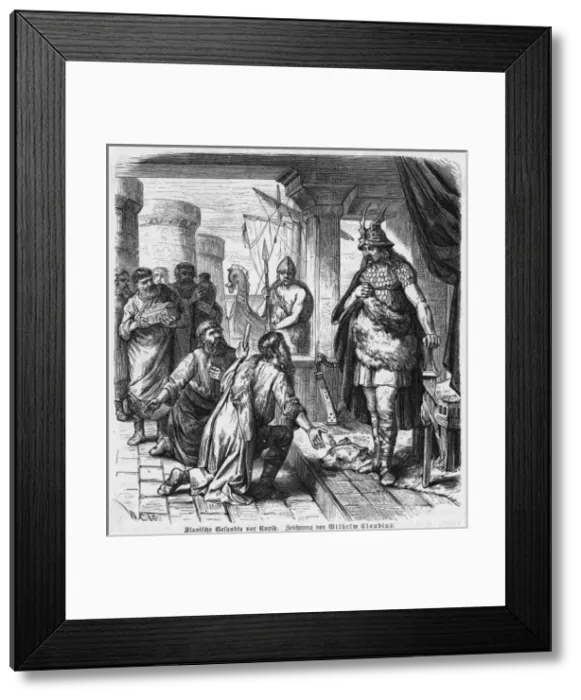 Framed Print : Rurik and Prisoners Framed Print : Rurik and Prisoners