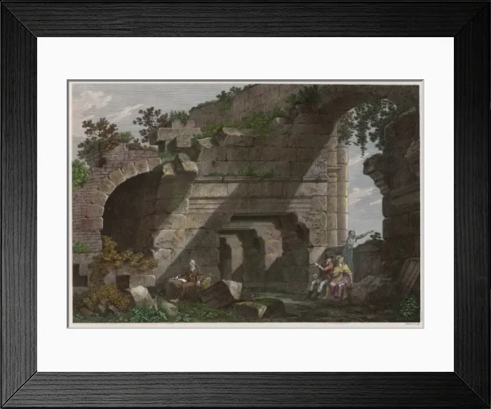 Framed Print : Nimes Amphitheatre Ruins Framed Print : Nimes Amphitheatre Ruins