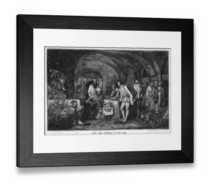 Framed Print : Ivan in Old Age Framed Print : Ivan in Old Age