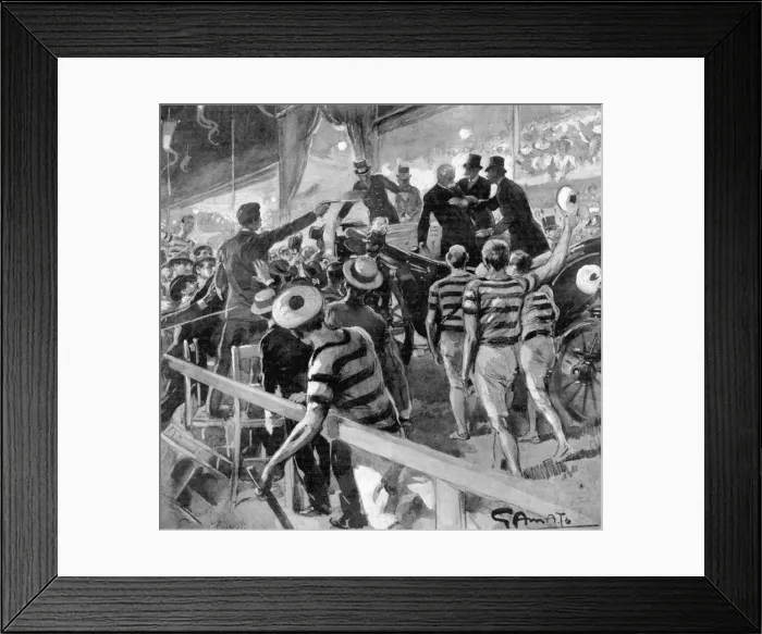 Framed Print : Umberto Assassinated Framed Print : Umberto Assassinated