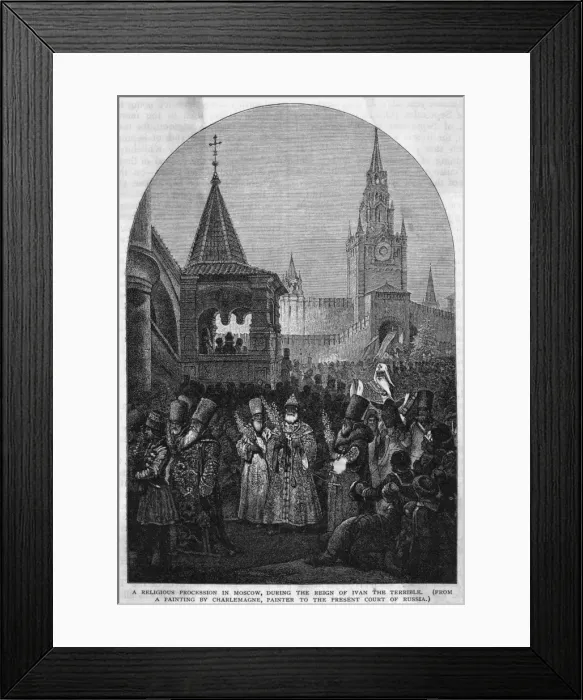 Framed Print : Russian Procession Framed Print : Russian Procession