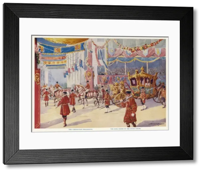 Framed Print : Edward VIII Coronation Framed Print : Edward VIII Coronation
