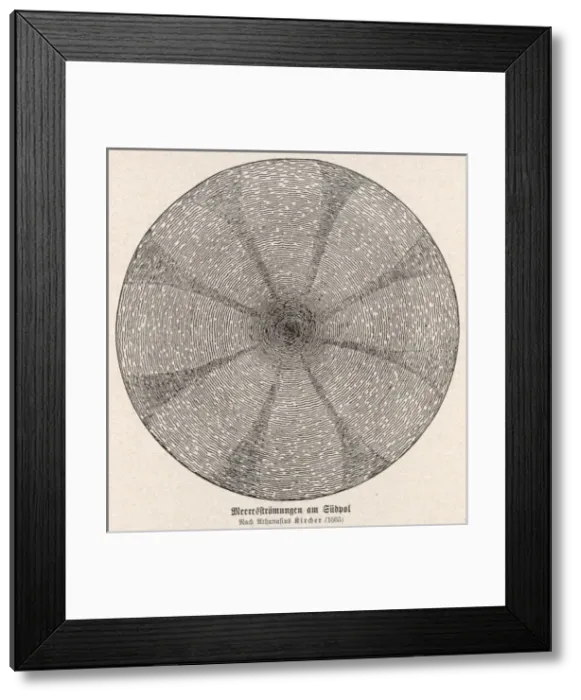Framed Print : Maelstrom at South Pole Framed Print : Maelstrom at South Pole