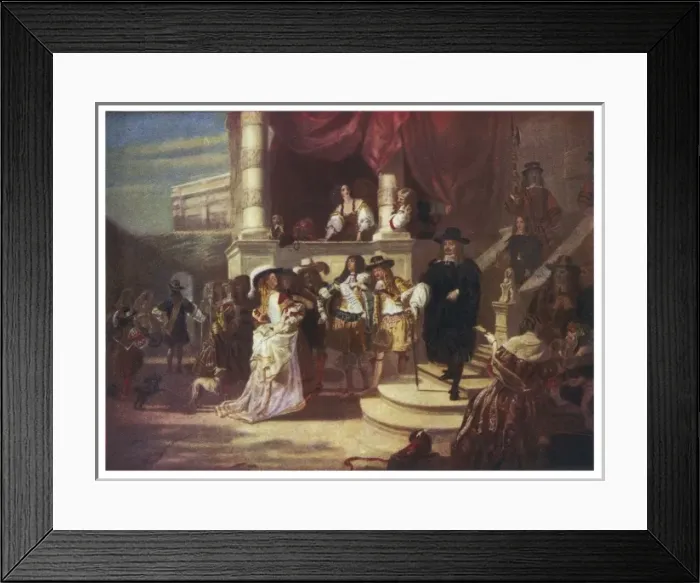 Framed Print : Disgrace of Clarendon Framed Print : Disgrace of Clarendon
