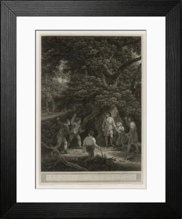 Framed Print : Charles Ii / Royal Oak Framed Print : Charles Ii / Royal Oak