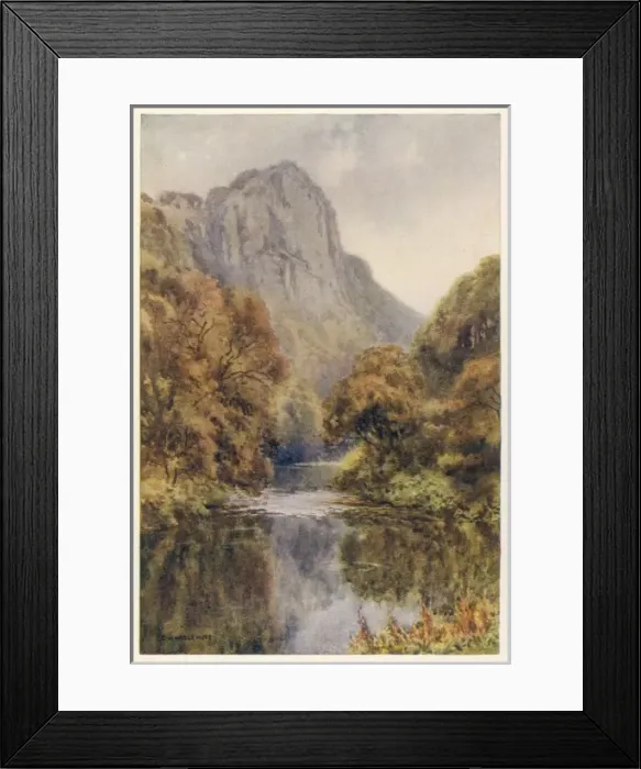 Framed Print : High Tor, Matlock Framed Print : High Tor, Matlock
