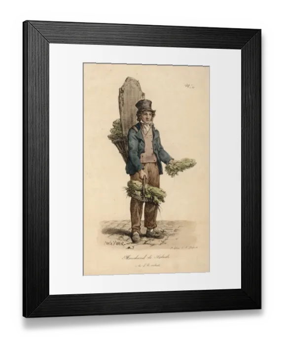 Framed Print : Street Trade / Lettuce Framed Print : Street Trade / Lettuce