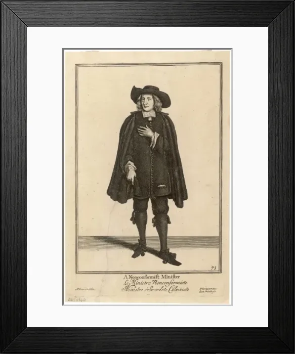Framed Print : A Nonconformist Minister Framed Print : A Nonconformist Minister