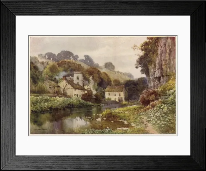 Framed Print : Millers Dale Framed Print : Millers Dale