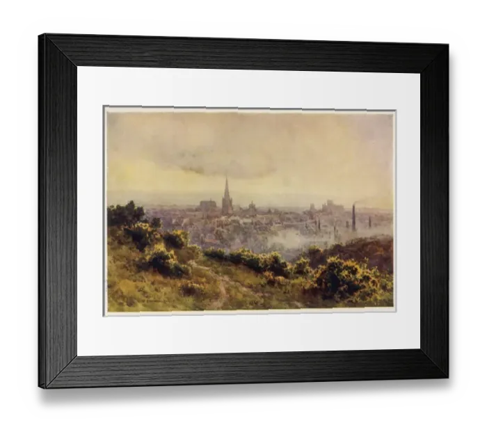Framed Print : Norwich Distant View Framed Print : Norwich Distant View