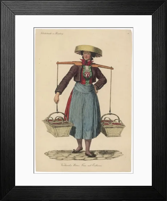 Framed Print : German Strawberries Framed Print : German Strawberries