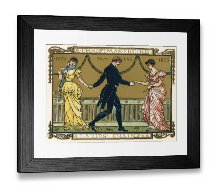 Framed Print : Ladies Chain Dance Framed Print : Ladies Chain Dance