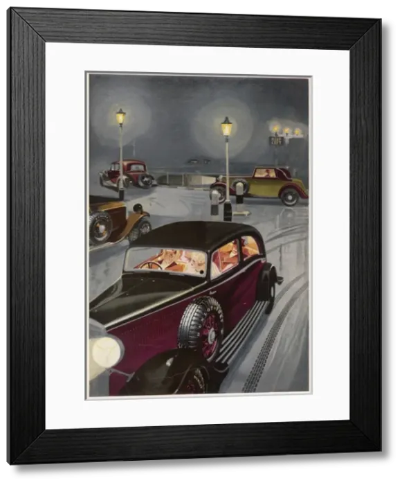 Framed Print : Dunlop Tyres 1931 Framed Print : Dunlop Tyres 1931