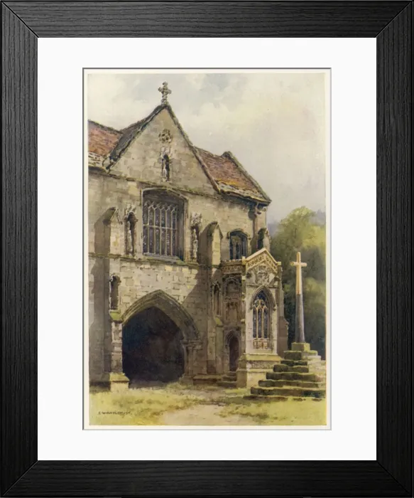 Framed Print : Worksop, Priory Framed Print : Worksop, Priory