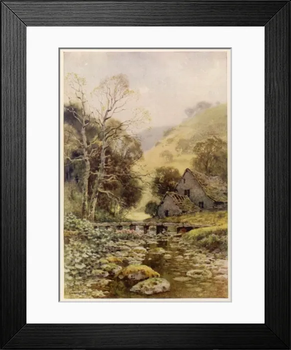 Framed Print : Lathkil Dale Framed Print : Lathkil Dale