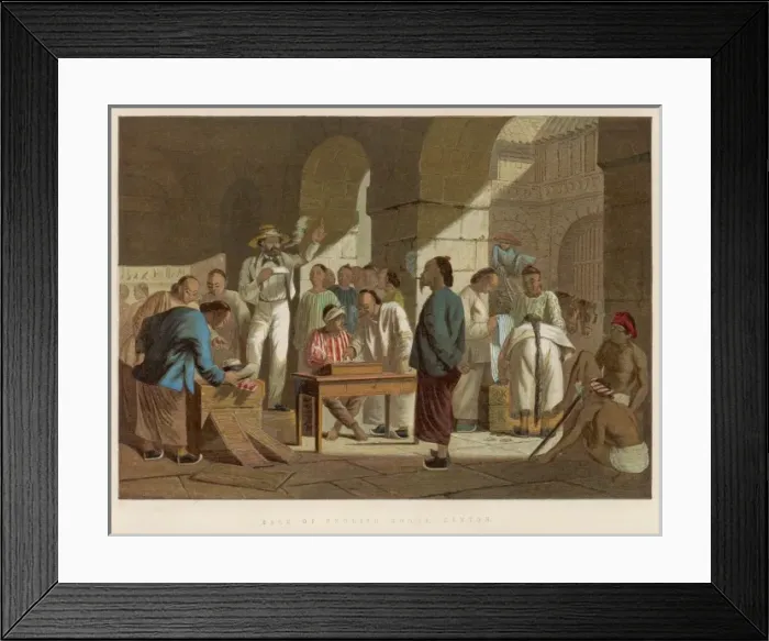 Framed Print : Sale / British Goods / China Framed Print : Sale / British Goods / China