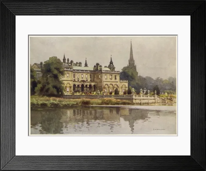 Framed Print : CLUMBER. Clumber, Nottinghamshire Framed Print : CLUMBER. Clumber, Nottinghamshire