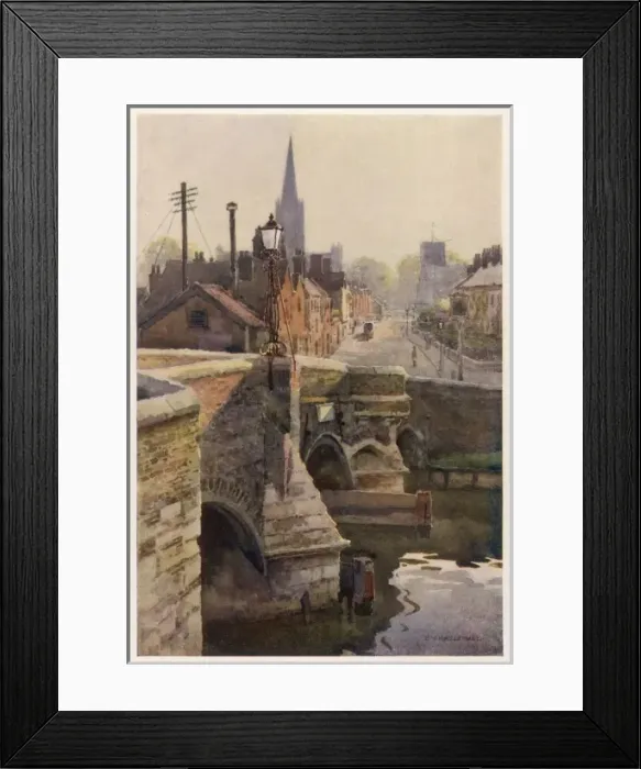 Framed Print : Norwich Bridge Framed Print : Norwich Bridge
